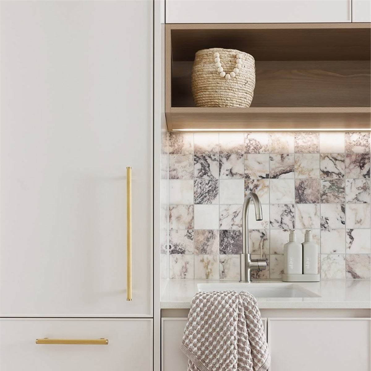 Mecca Kitchen Mixer Brushed Nickel