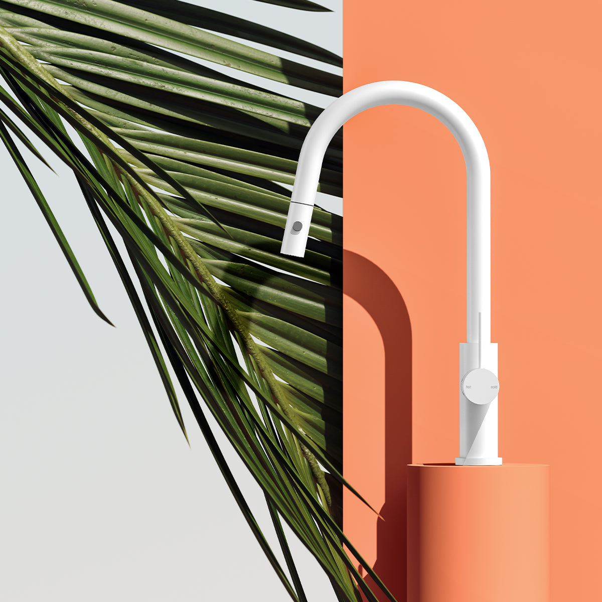 Mecca Kitchen Mixer Matte White