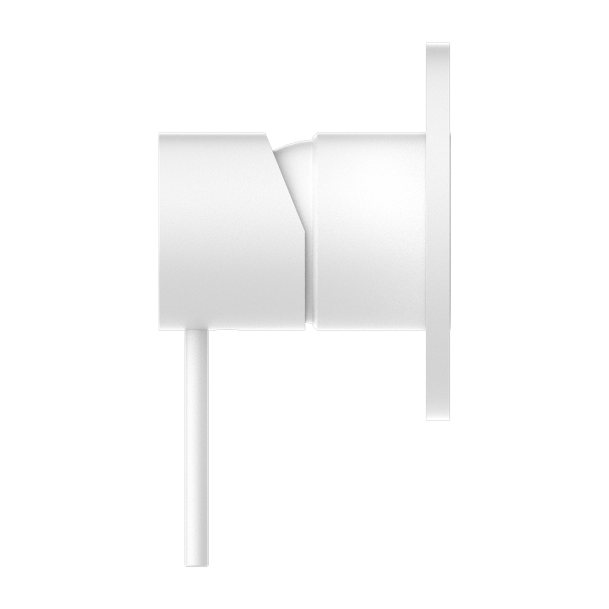 Mecca Shower Mixer Matte White