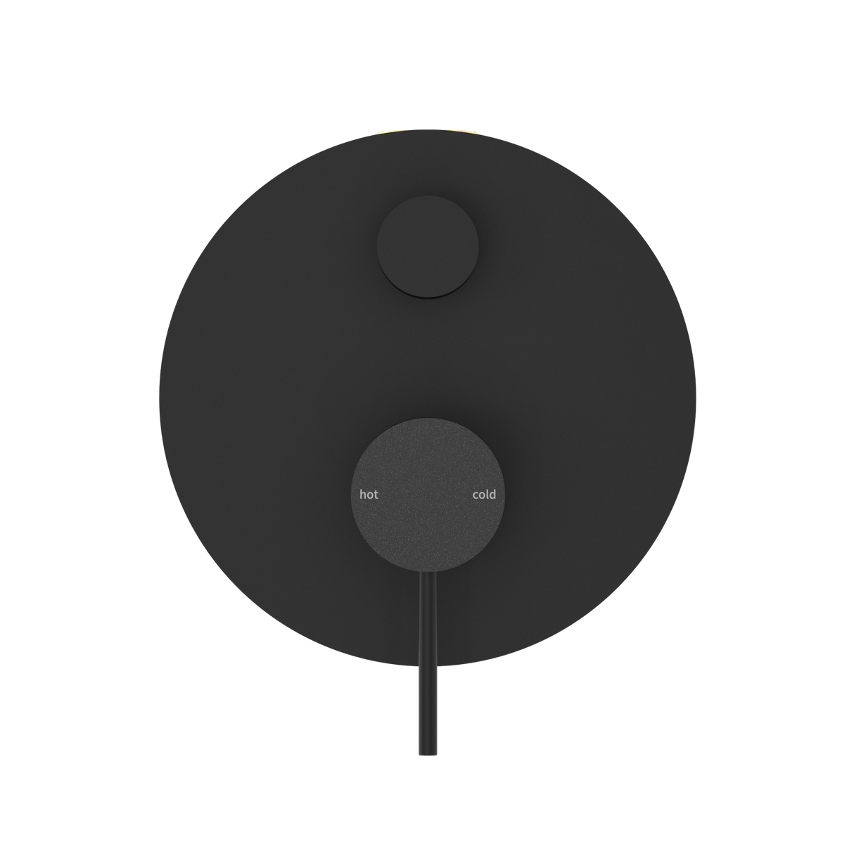 Mecca Shower Mixer With Divertor Matte Black