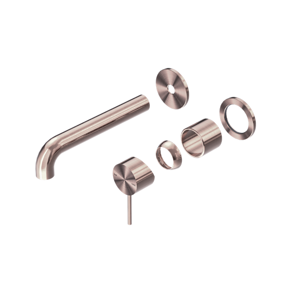 Mecca Wall Basin/Bath Mixer Separate Back Plate 260mm Trim Kits Only Brushed Bronze