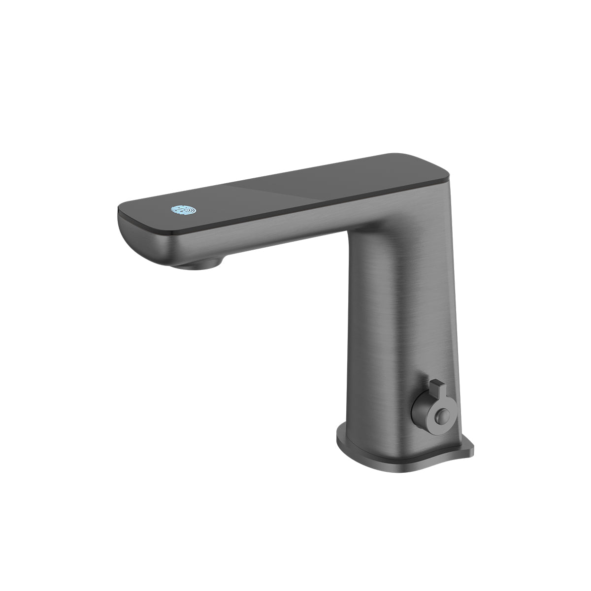 Claudia Sensor Mixer With Black Top Display Gun Metal