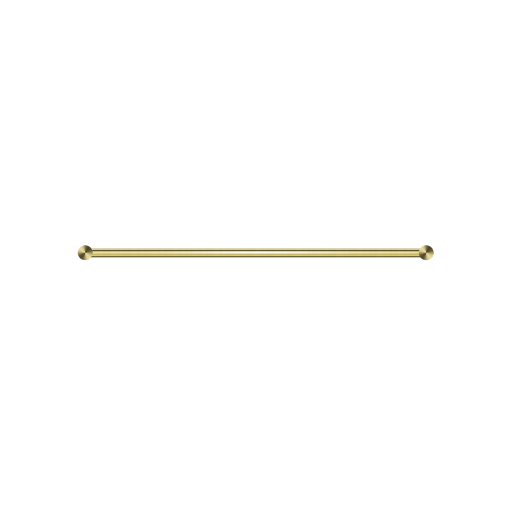 New Mecca Double Towel Rail 800mm Brushed Gold