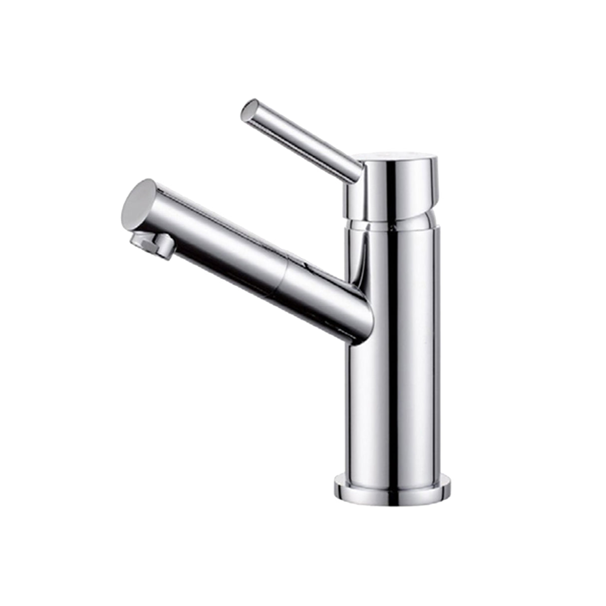 Dolce Basin Mixer Angle Spout Chrome