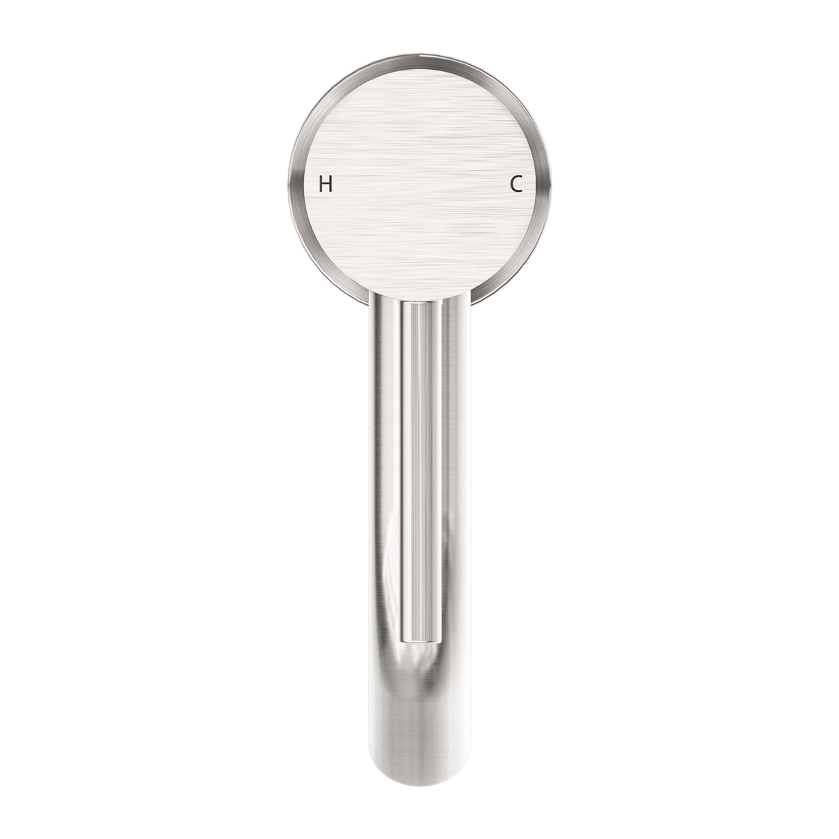 Dolce Basin Mixer Stylish Spout Brushed Nickel