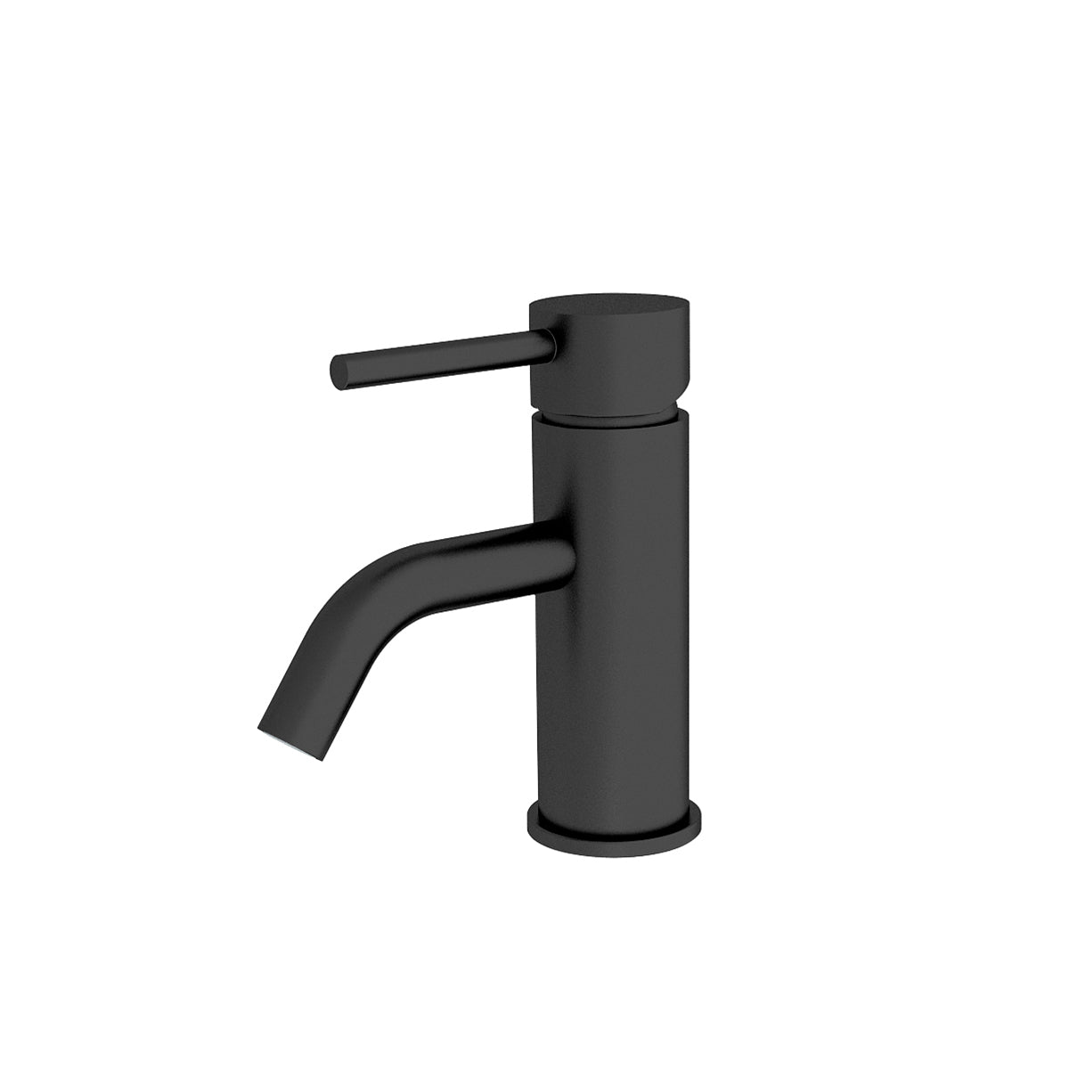 Dolce Basin Mixer Stylish Spout Matte Black
