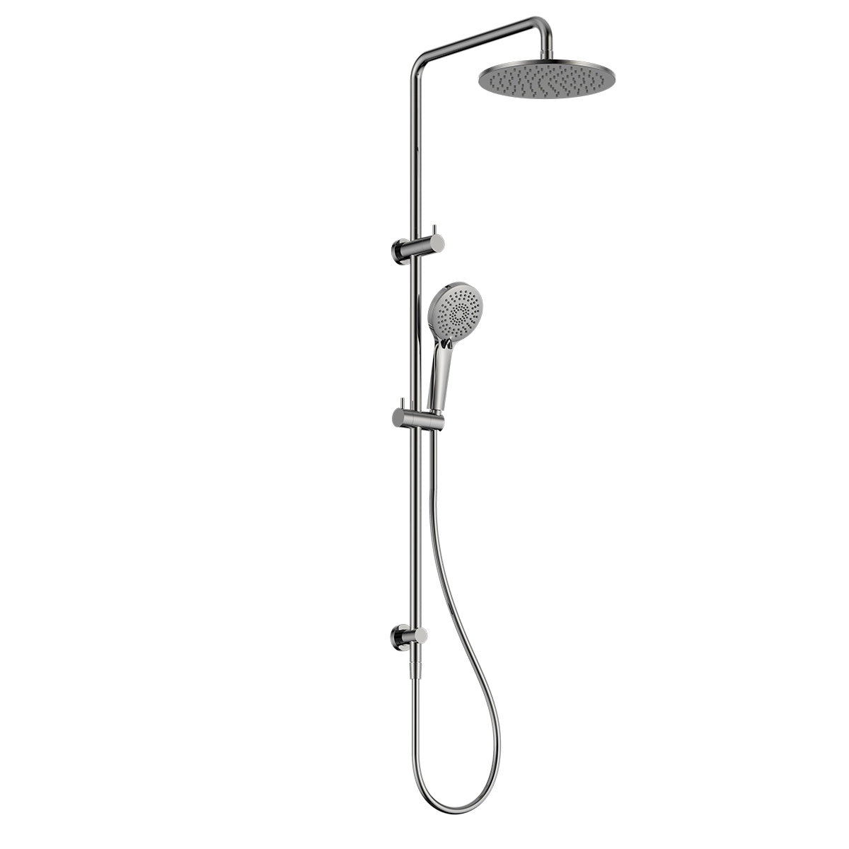 Round Twin Shower Chrome