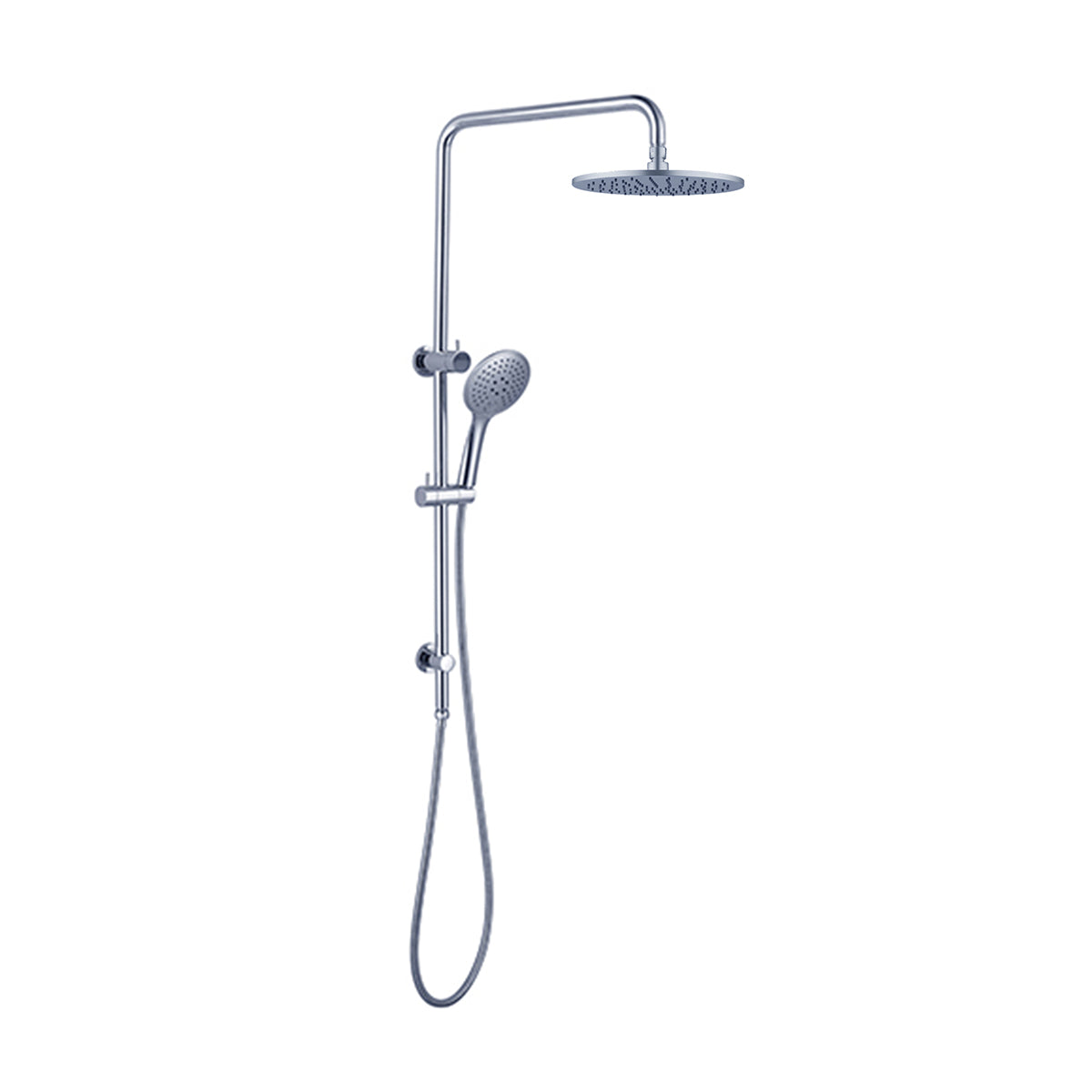 Round Twin Shower Chrome