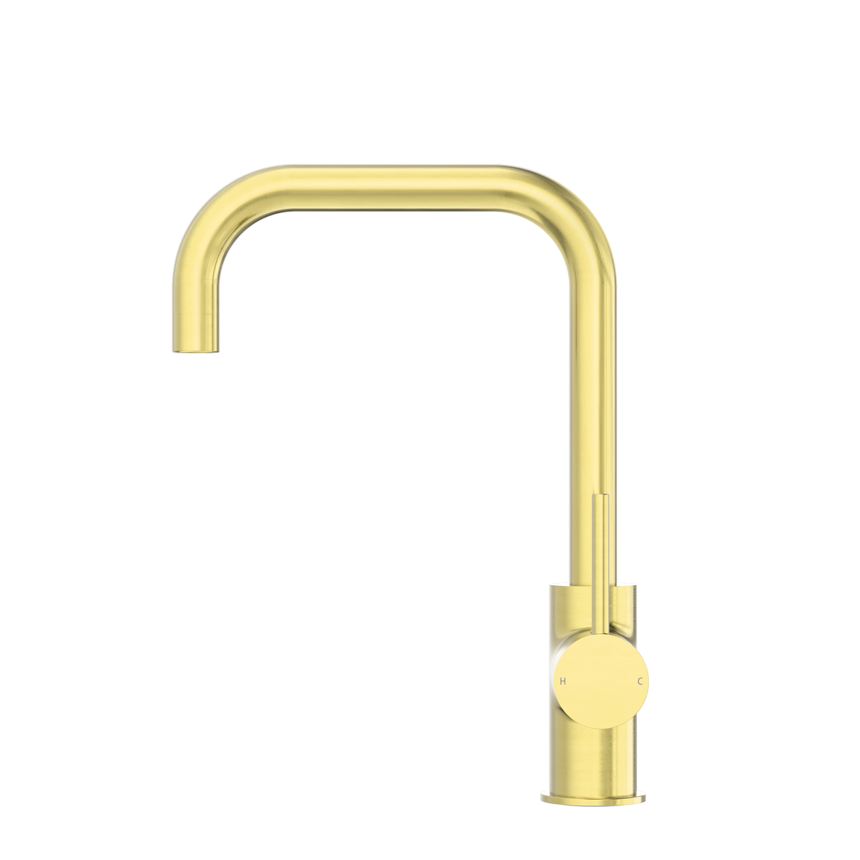 Dolce Kitchen Mixer Square Shape Brushed Gold