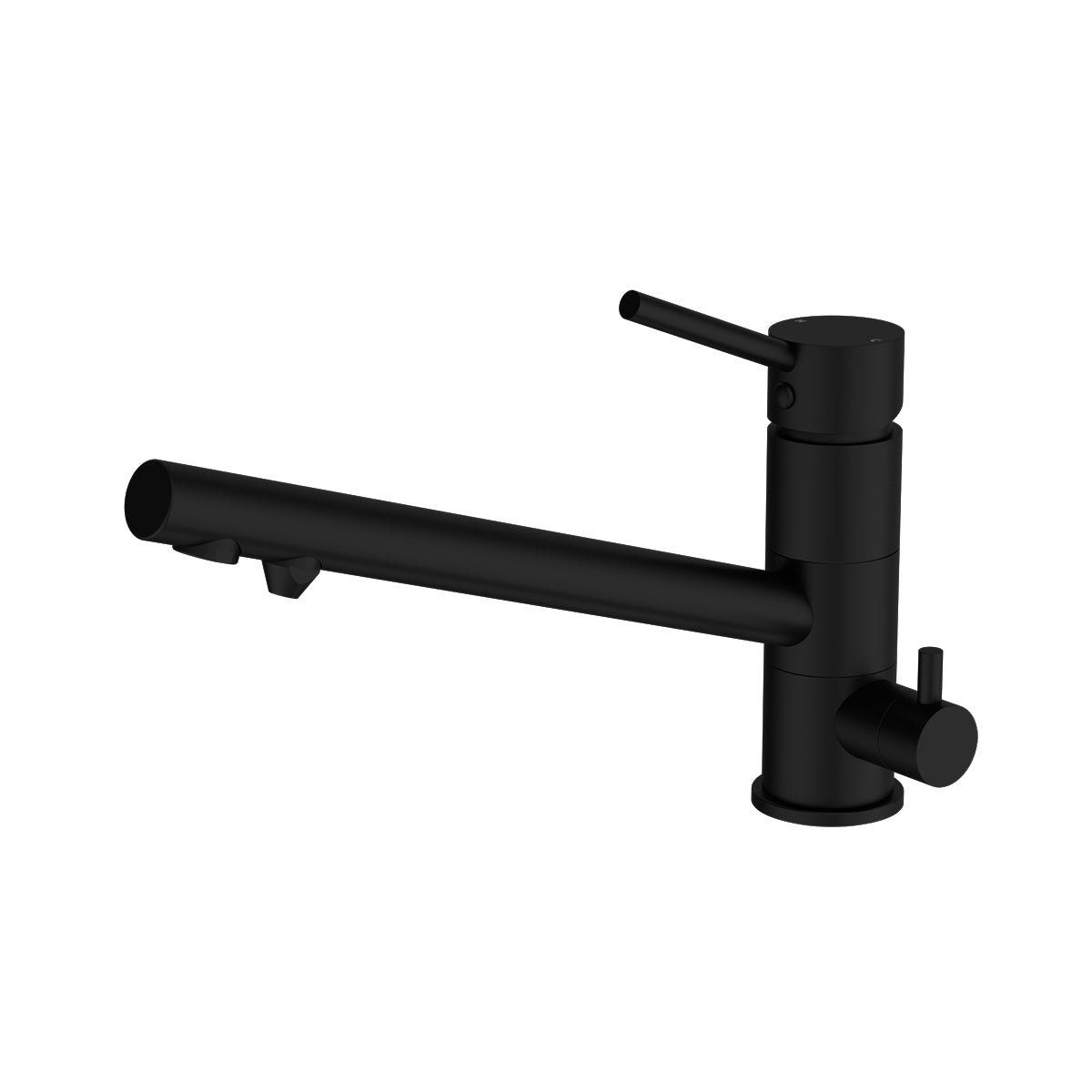 Dolce Three-Way Kitchen Mixer Matte Black