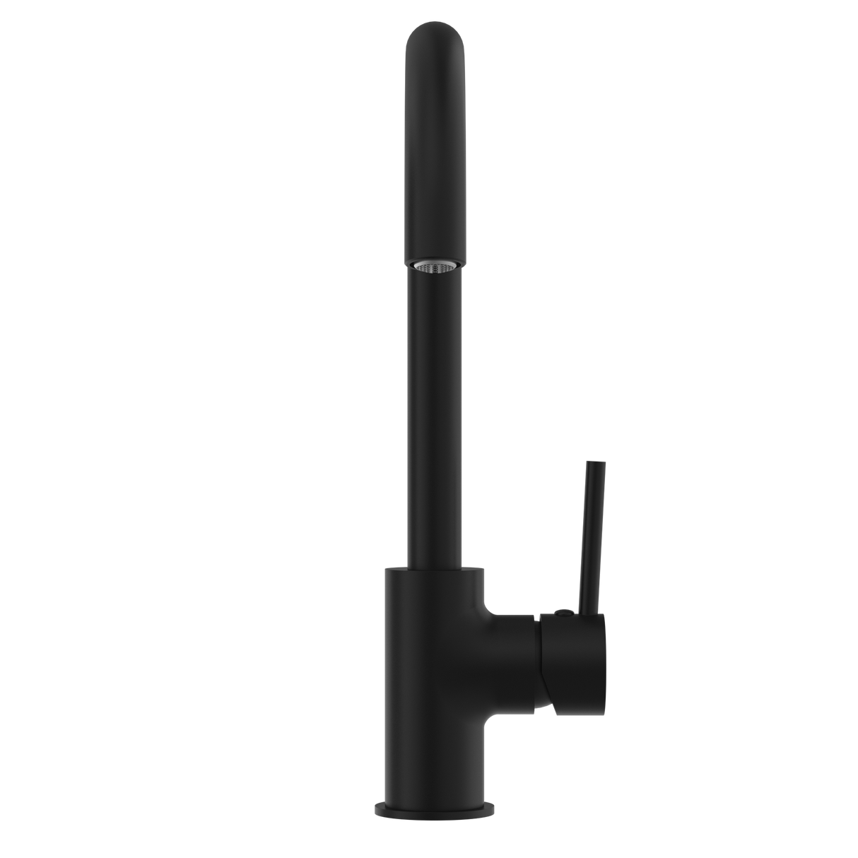 Dolce Kitchen Mixer Gooseneck Matte Black