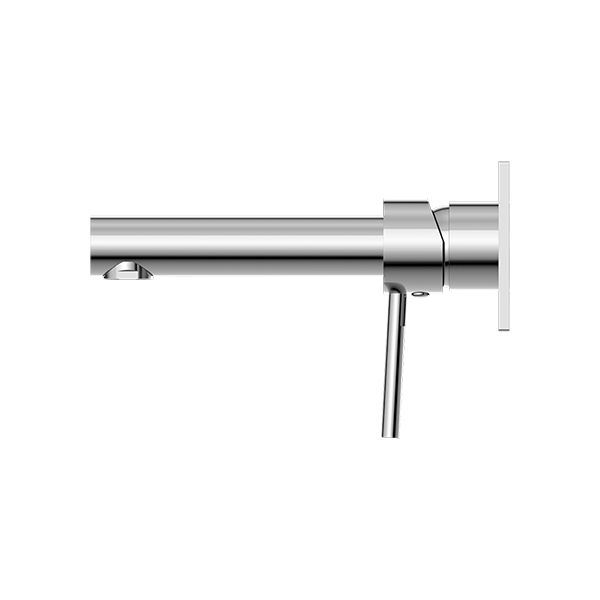 Dolce Wall Basin Mixer Straight Spout Chrome