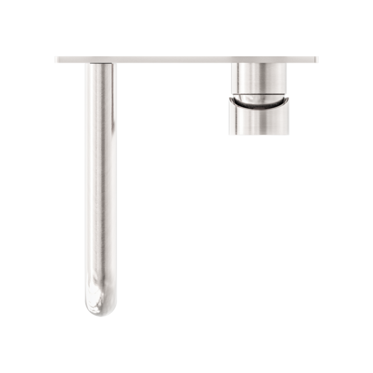 Dolce Wall Basin/Bath Mixer Brushed Nickel