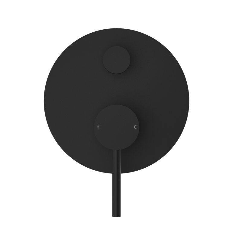 Dolce Shower Mixer With Divertor Matte Black