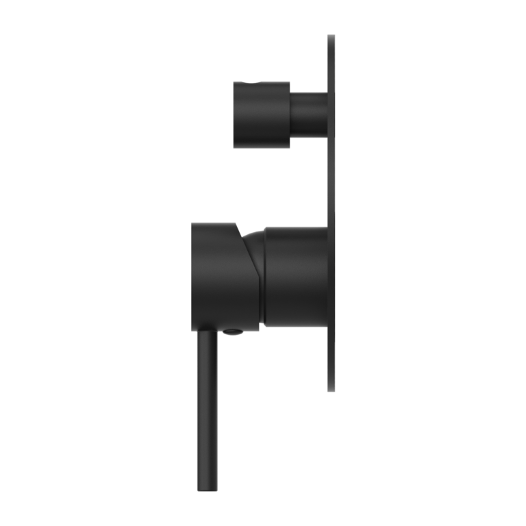 Dolce Shower Mixer With Divertor Matte Black
