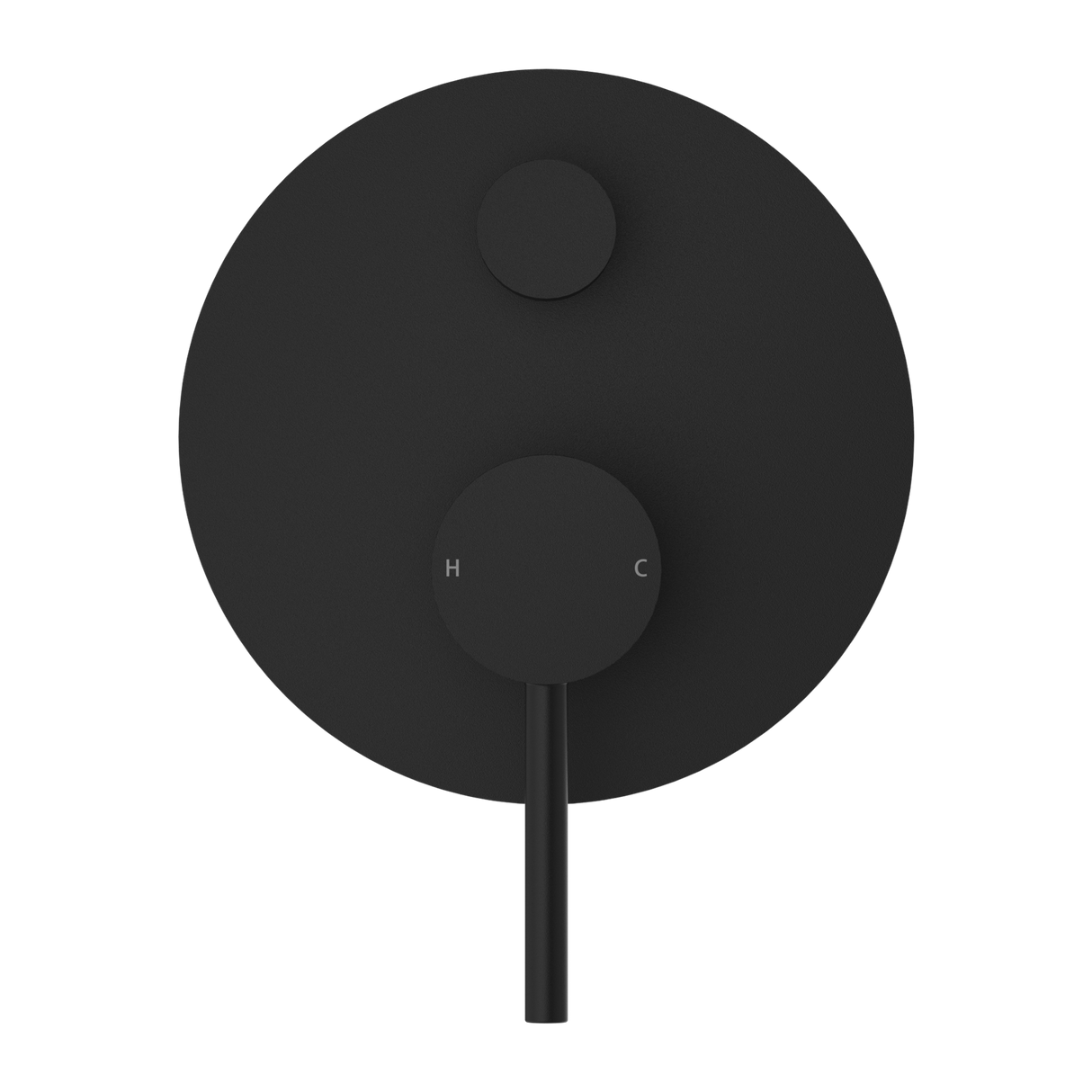 Dolce Shower Mixer With Divertor Matte Black