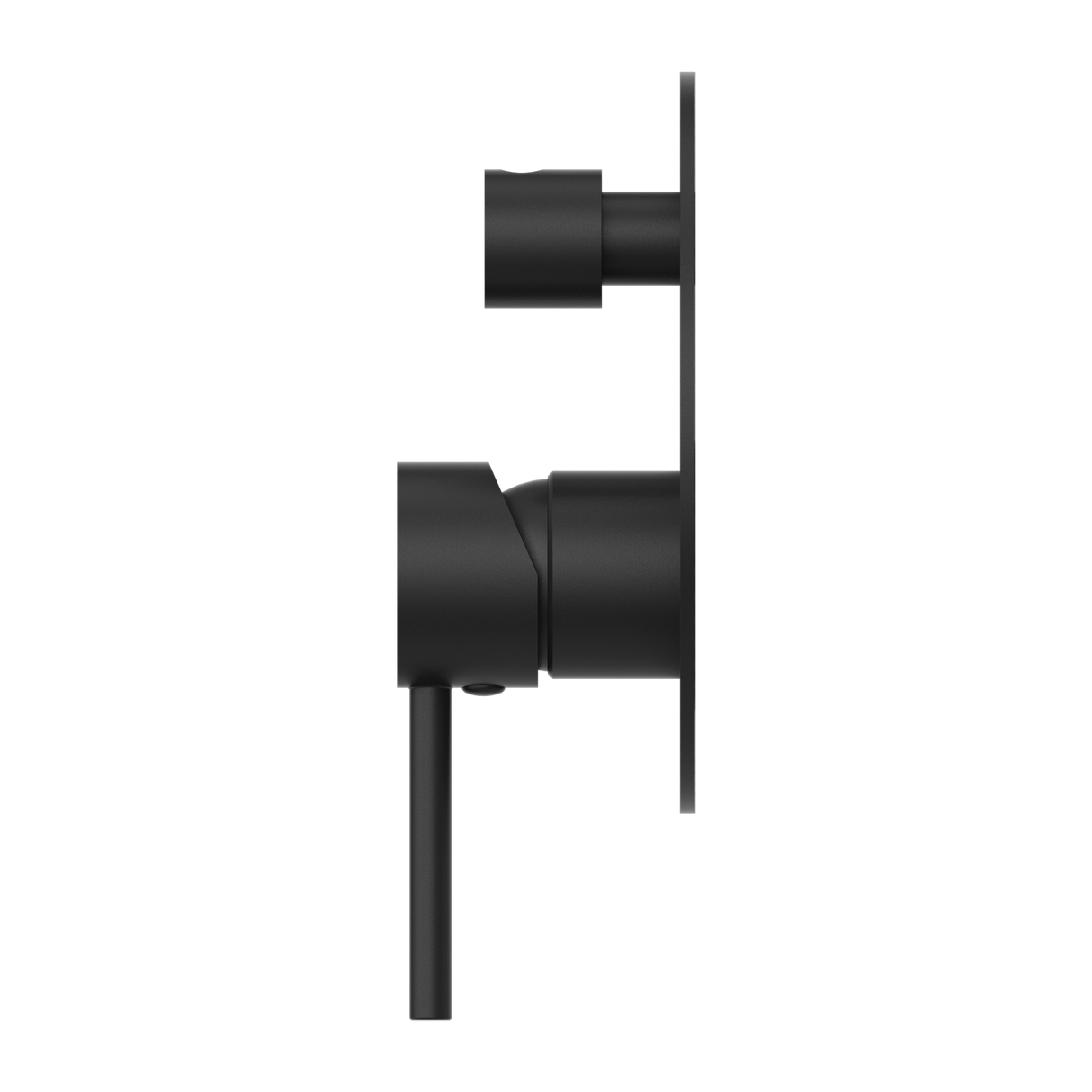 Dolce Shower Mixer With Divertor Matte Black