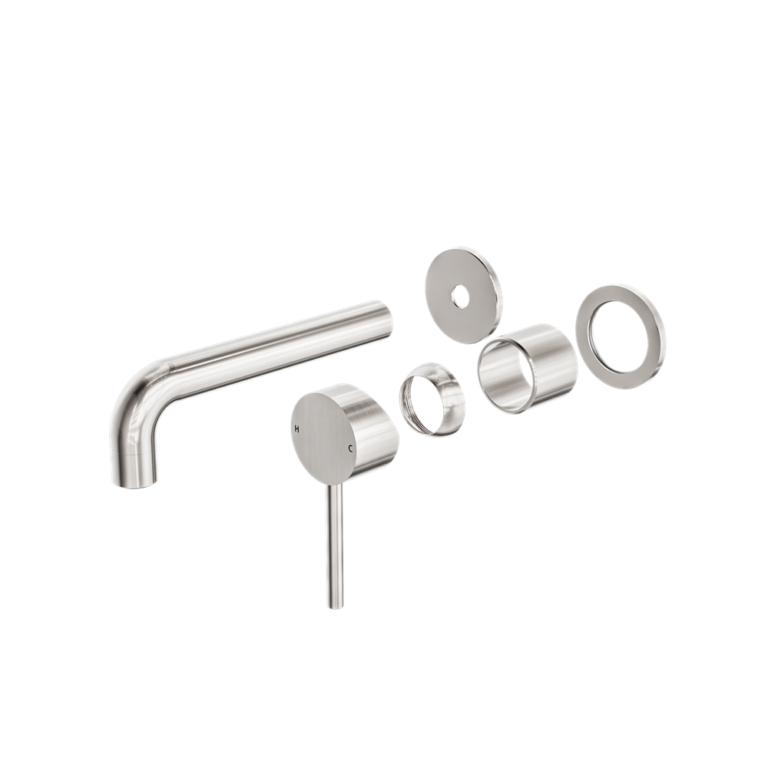 Dolce Wall Basin/Bath Mixer Separate Back Plate Trim Kits Only Brushed Nickel