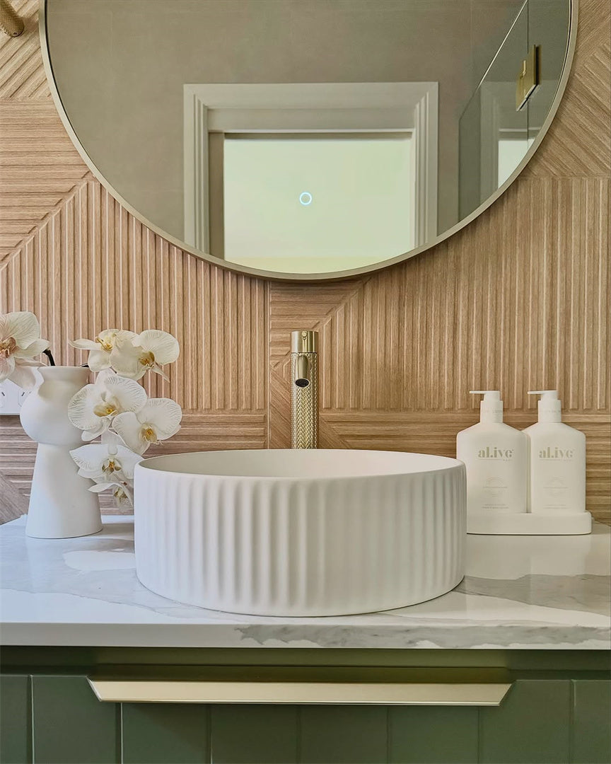 Opal Tall Basin Mixer Brushed Gold