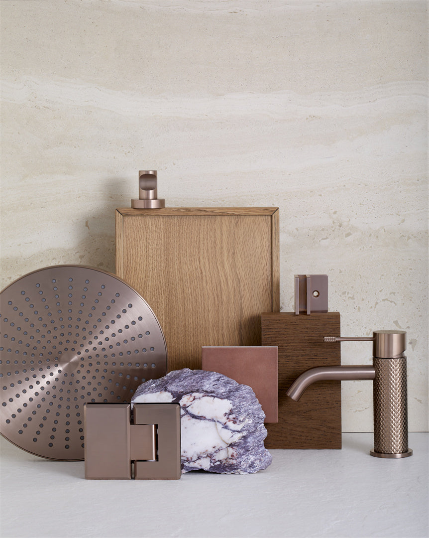 Opal Basin Mixer Brushed Bronze