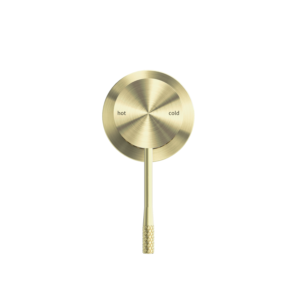 Opal Shower Mixer 60mm Plate Brushed Gold