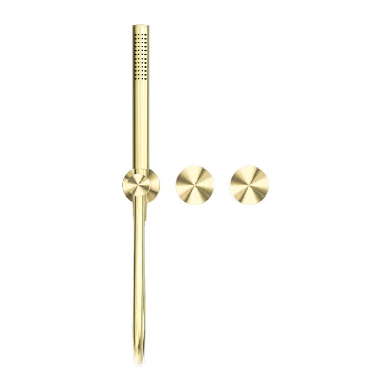 Kara Progressive Shower System Separate Plate Brushed Gold