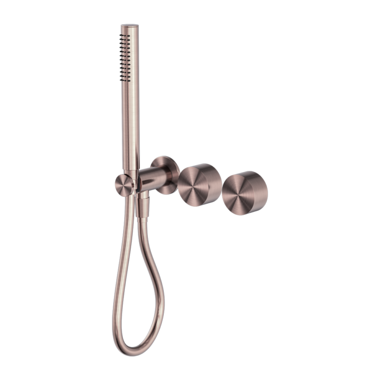 Kara Progressive Shower System Separate Plate Brushed Bronze