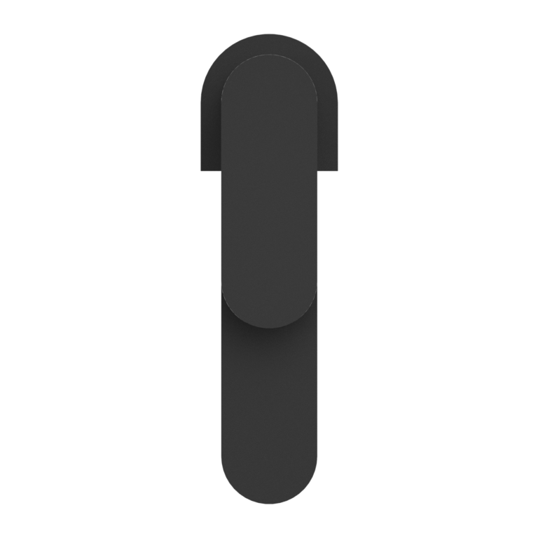 Ecco Short Basin Mixer Matte Black