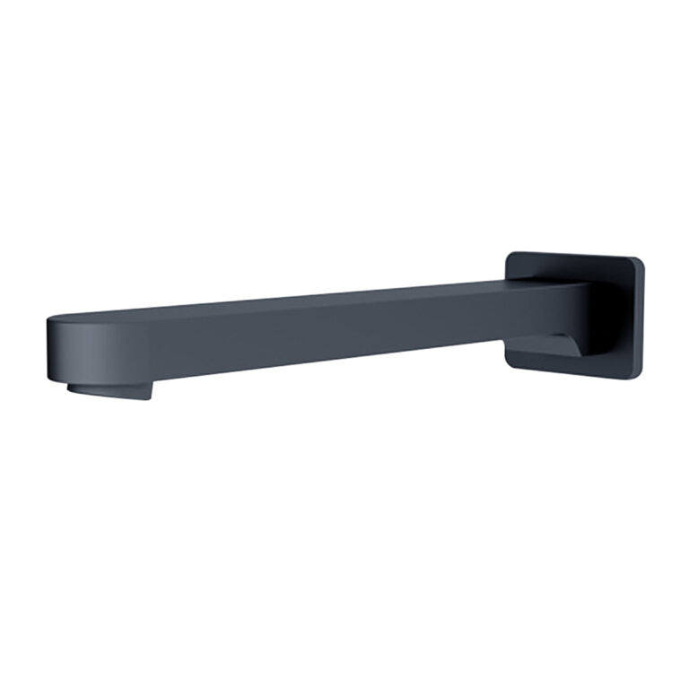 Ecco Fixed Bath Spout Only Matte Black
