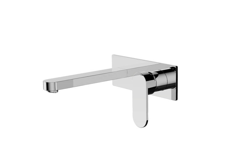 Ecco Wall Basin/Bath Mixer Chrome