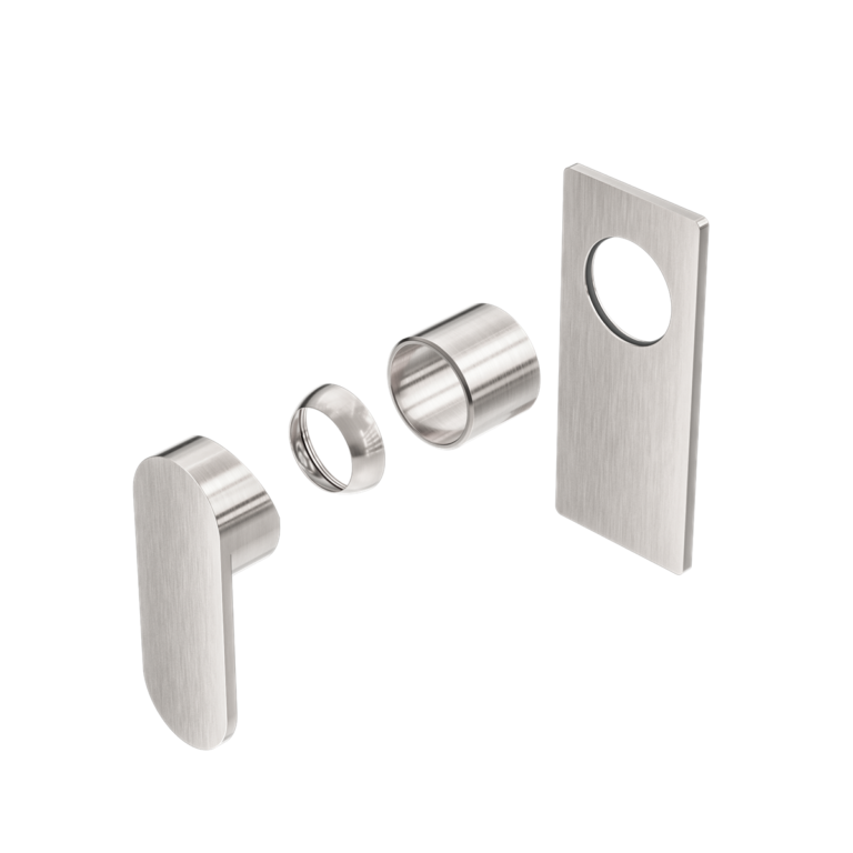 Ecco Shower Mixer Trim Kits Only Brushed Nickel