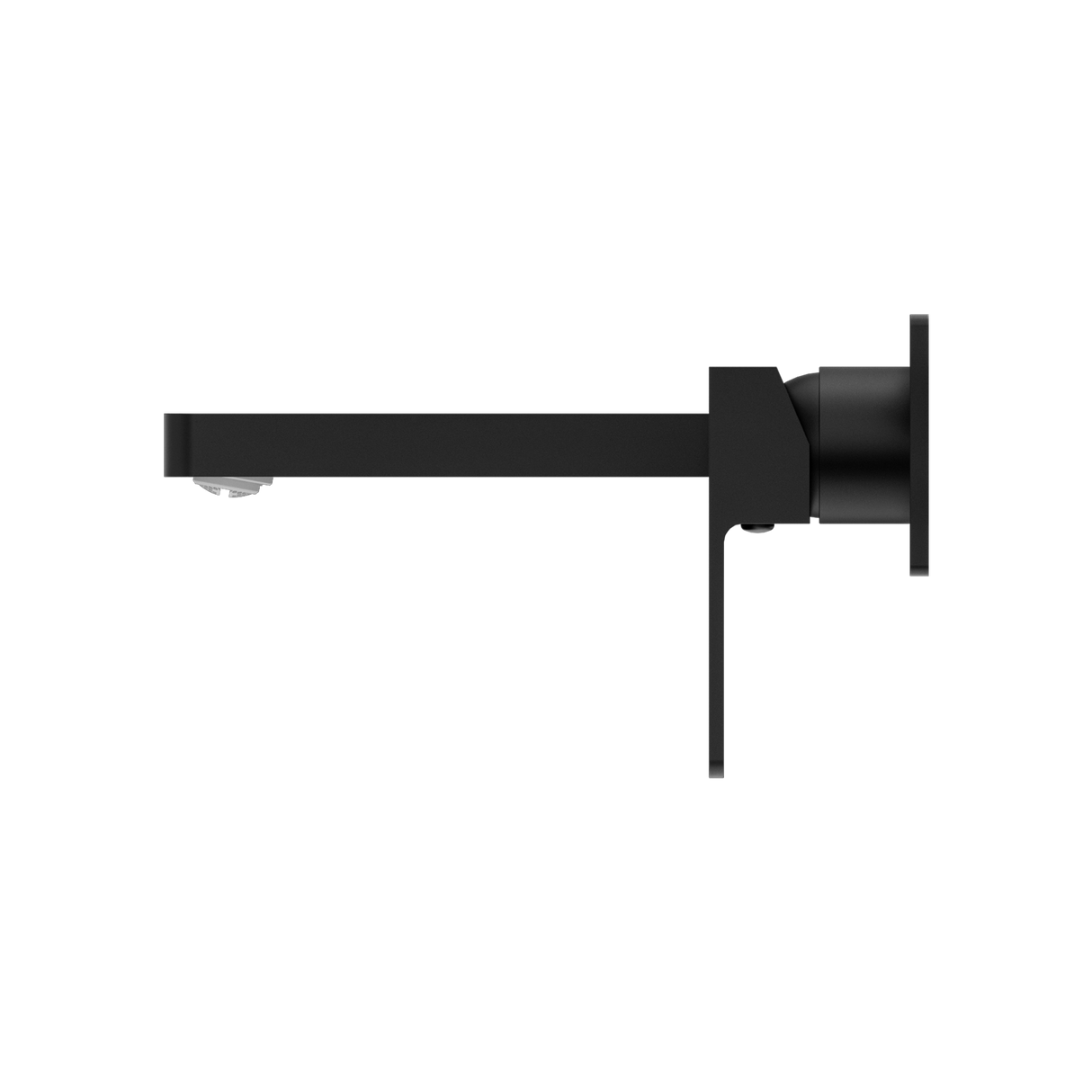 Celia Wall Basin/Bath Mixer Matte Black