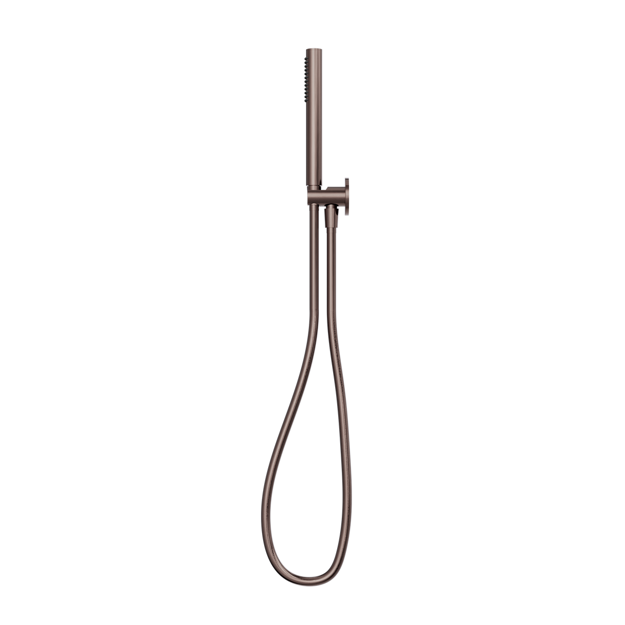 SLIM SHOWER ON BRACKET BRUSHED BRONZE