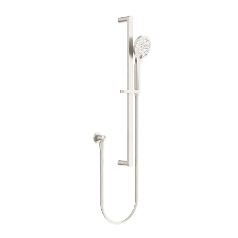 Ecco Shower Rail With Air Shower Brushed Nickel
