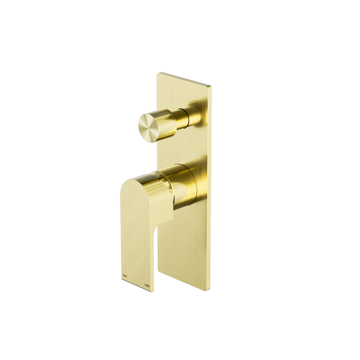 Bianca Shower Mixer With Divertor Brushed Gold