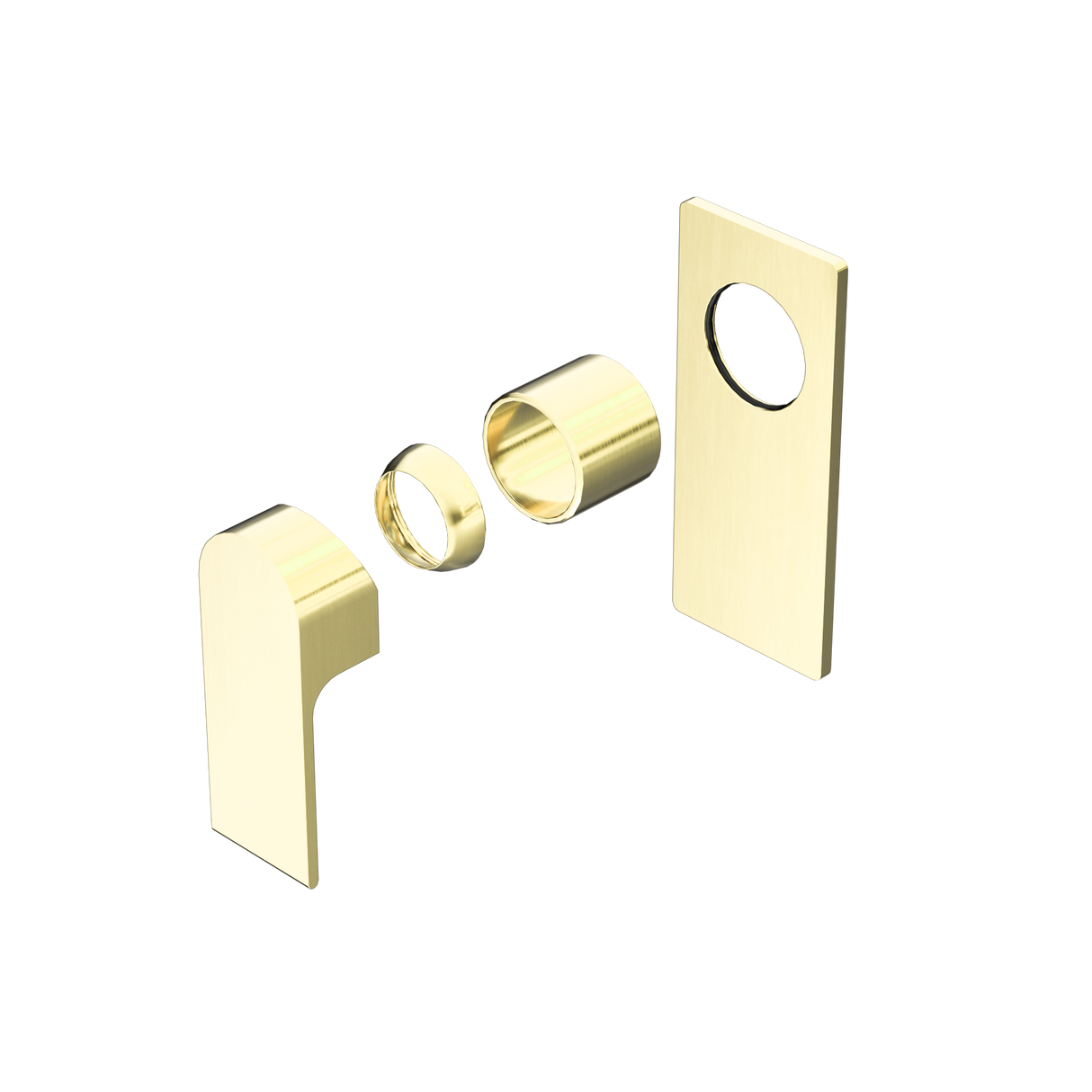 Bianca Shower Mixer Trim Kits Only Brushed Gold