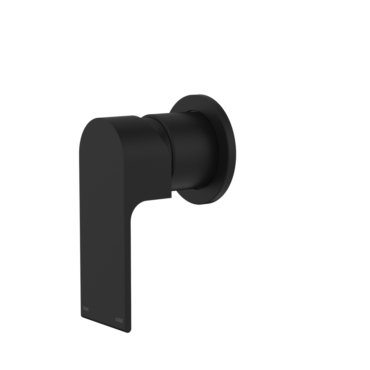 Bianca Shower Mixer 60mm Plate Matte Black