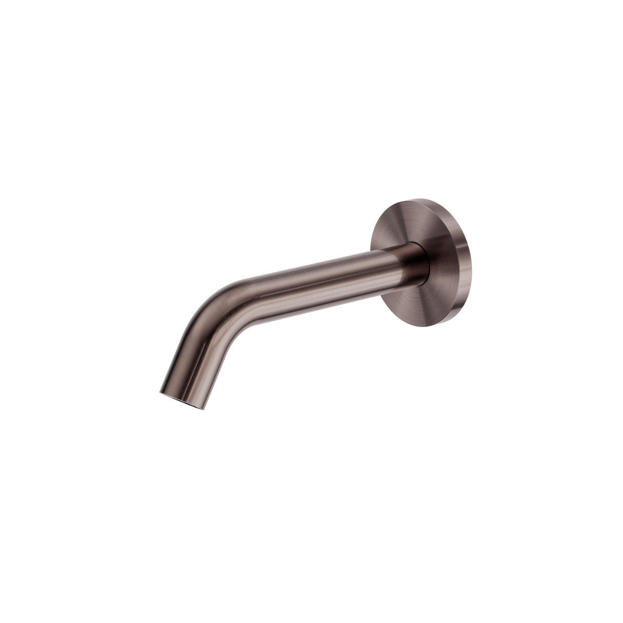Mecca Wall Mount Sensor Tap 80mm Plate Brushed Bronze