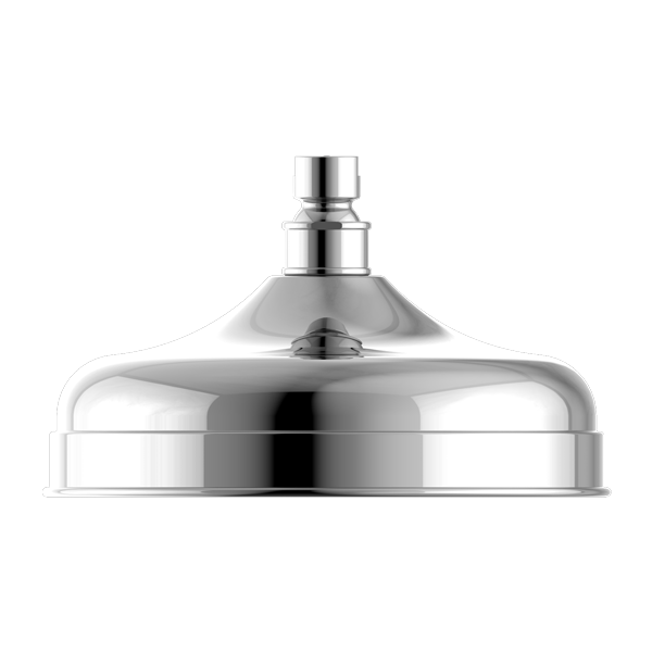 York 200mm Shower Head Chrome