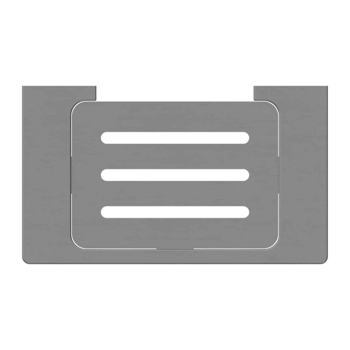 Pearl Soap Dish Holder Gun Metal