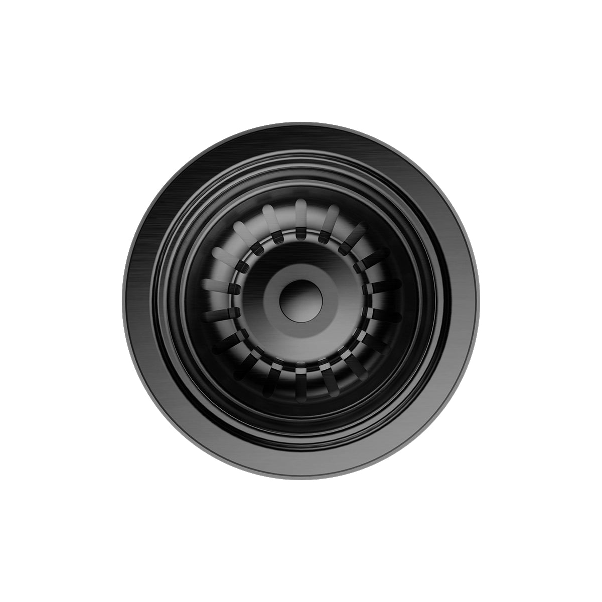 Kitchen Sink Basket Waste Gun Metal