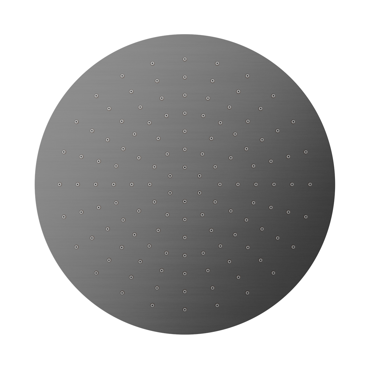 300mm Round Shower Head Gun Metal