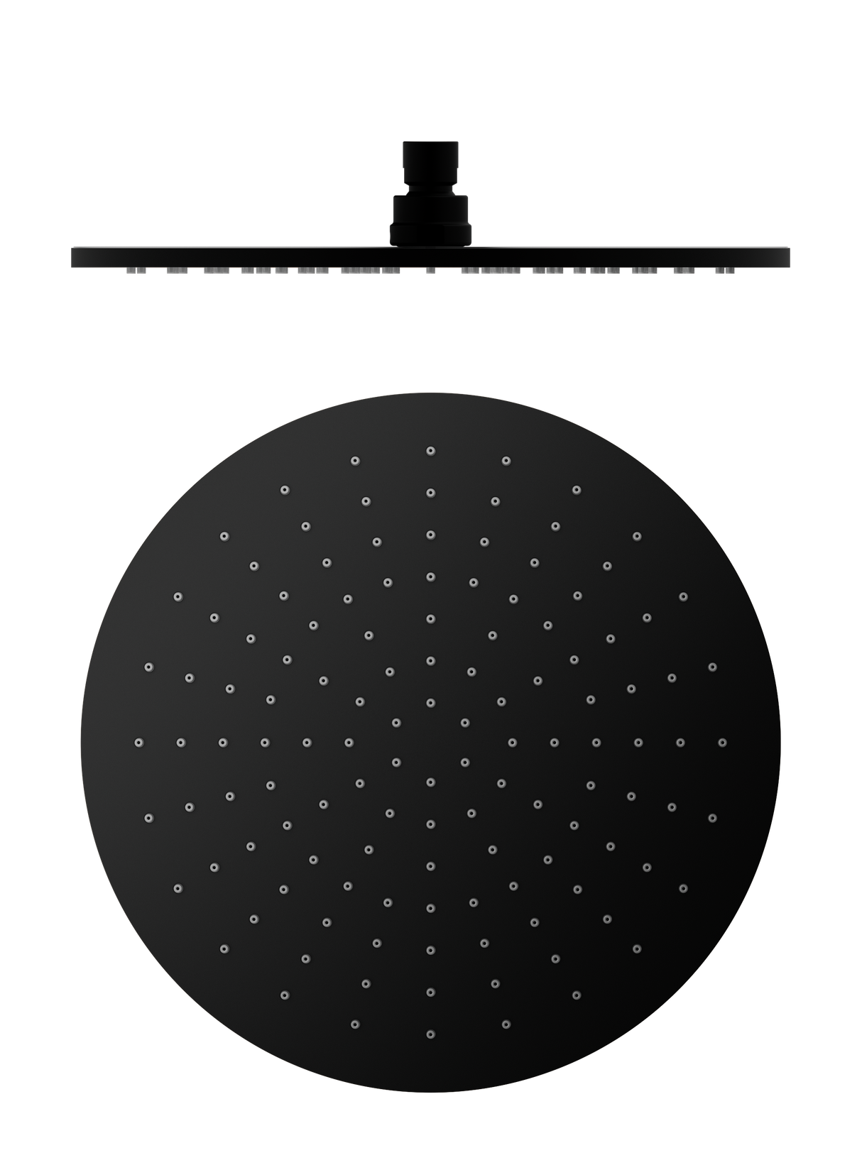 300mm Round Shower Head Matte Black