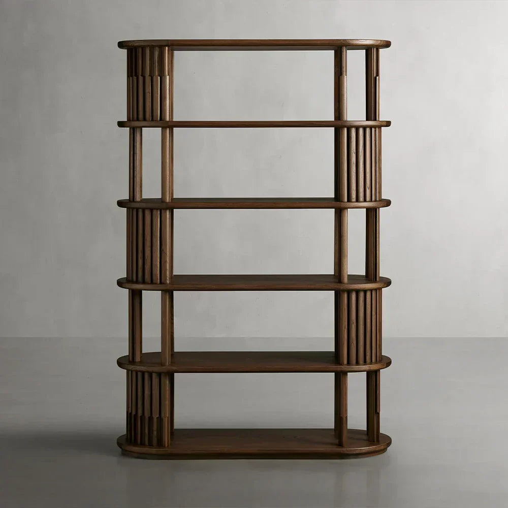 Paleta Solid Oak Wood Bookcase