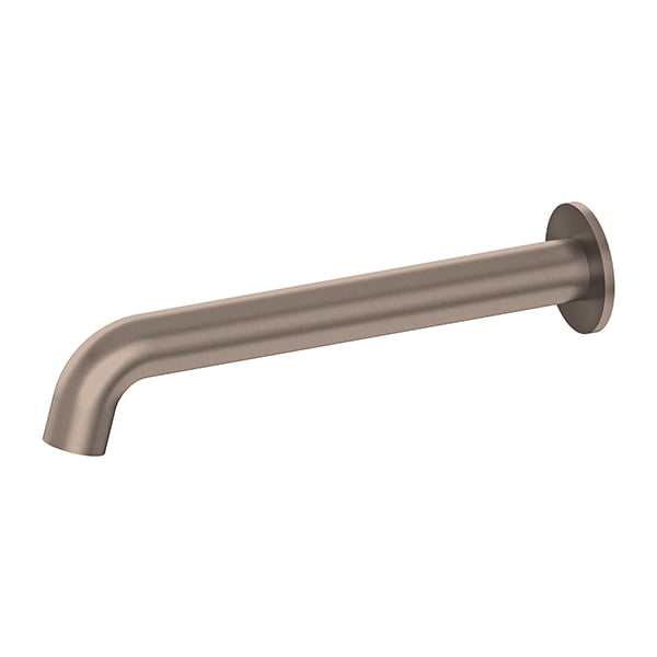Mecca Basin/Bath Spout Only 215mm Brushed Bronze