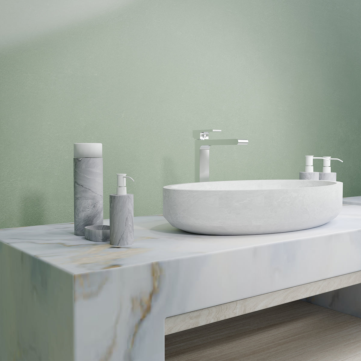 Bianca Mid Tall Basin Mixer Chrome