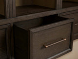 Hattie Oak Wood Entryway Cabinet Storage Tall Cabinet With Hooks