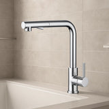 Pull Out Sink Mixer With Vegie Spray Function Chrome