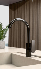 Kohler Kitchen Mixer Matte Black 74053T-4E-BL