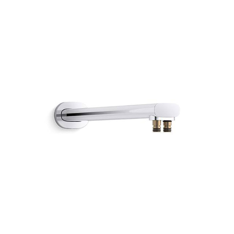 Statement Dual Function Wall Mount Rainhead Arm  355mm Polished Chrome 26323T-CP